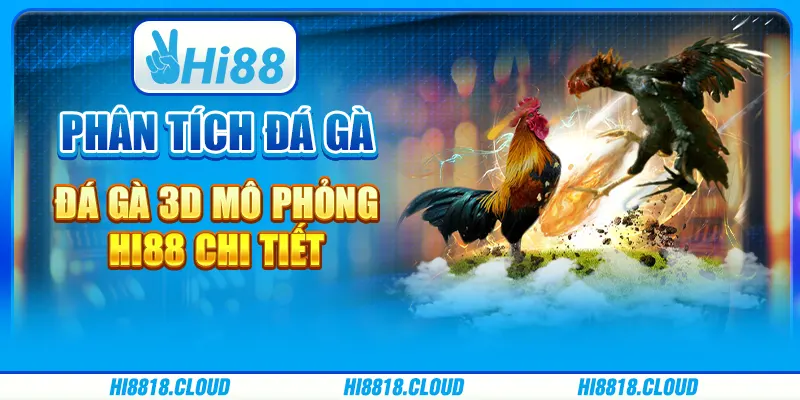 Phân Tích Đá Gà 3D Mô Phỏng Hi88 Chi Tiết Và Cực Hot