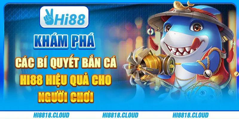 Khám phá các bí quyết bắn cá hi88 hiệu quả cho người chơi