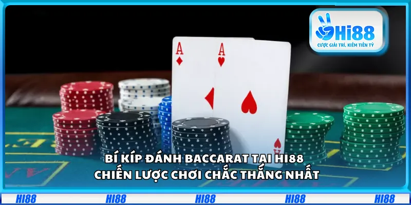 Bí kíp đánh Baccarat tại Hi88 – Chiến lược chơi chắc thắng nhất